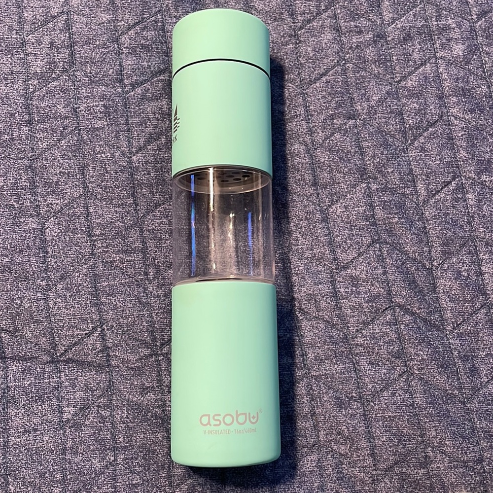 Asobu Flavor U See Stainless Steel Fruit Infuser Water Bottle